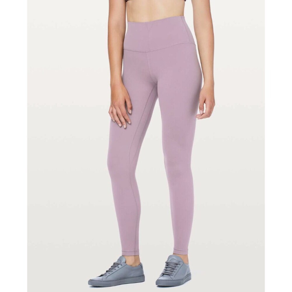 Lululemon Align Pant *Full Length 28" Dusty Mauve Purple Size 8